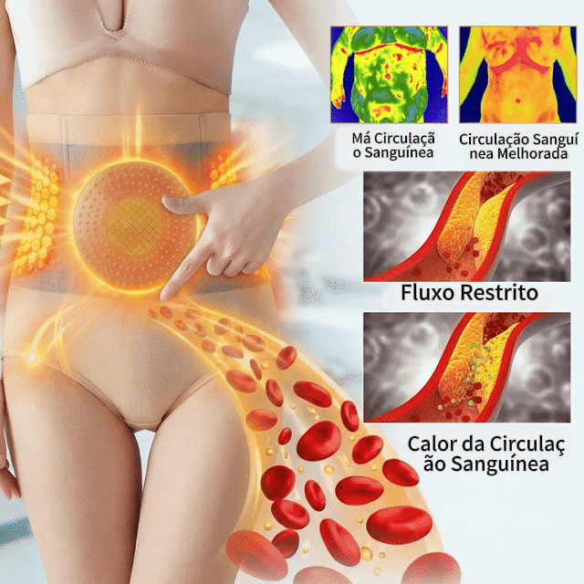 Pureluxo® Shorts Modeladores Termogénicos 5-em-1 🌿 Moringa & Berberina • 🧬 Tecnologia de Micropartículas • 🔥 Ativação Térmica • ✨ Modelação da Cintura e Abdómen • ⏳ 30 Min/Dia 🎁