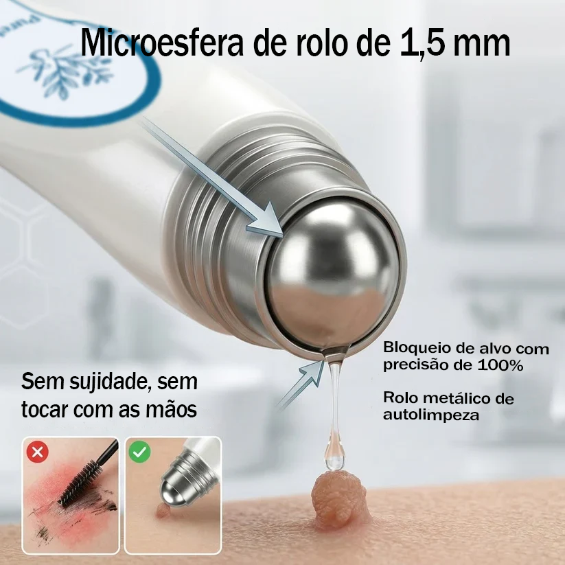 Loja Oficial 𝑷𝒖𝒓𝒆𝒍𝒖𝒙𝒐® 🌿 Tratamento de 7 Dias para Sinais e Imperfeições da Pele | Roll-on de Precisão, Sem Dor