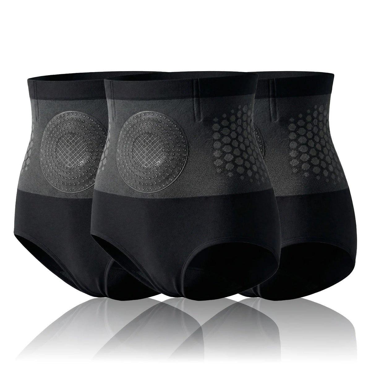 Pureluxo® Shorts Modeladores Termogénicos 5-em-1 🌿 Moringa & Berberina • 🧬 Tecnologia de Micropartículas • 🔥 Ativação Térmica • ✨ Modelação da Cintura e Abdómen • ⏳ 30 Min/Dia 🎁
